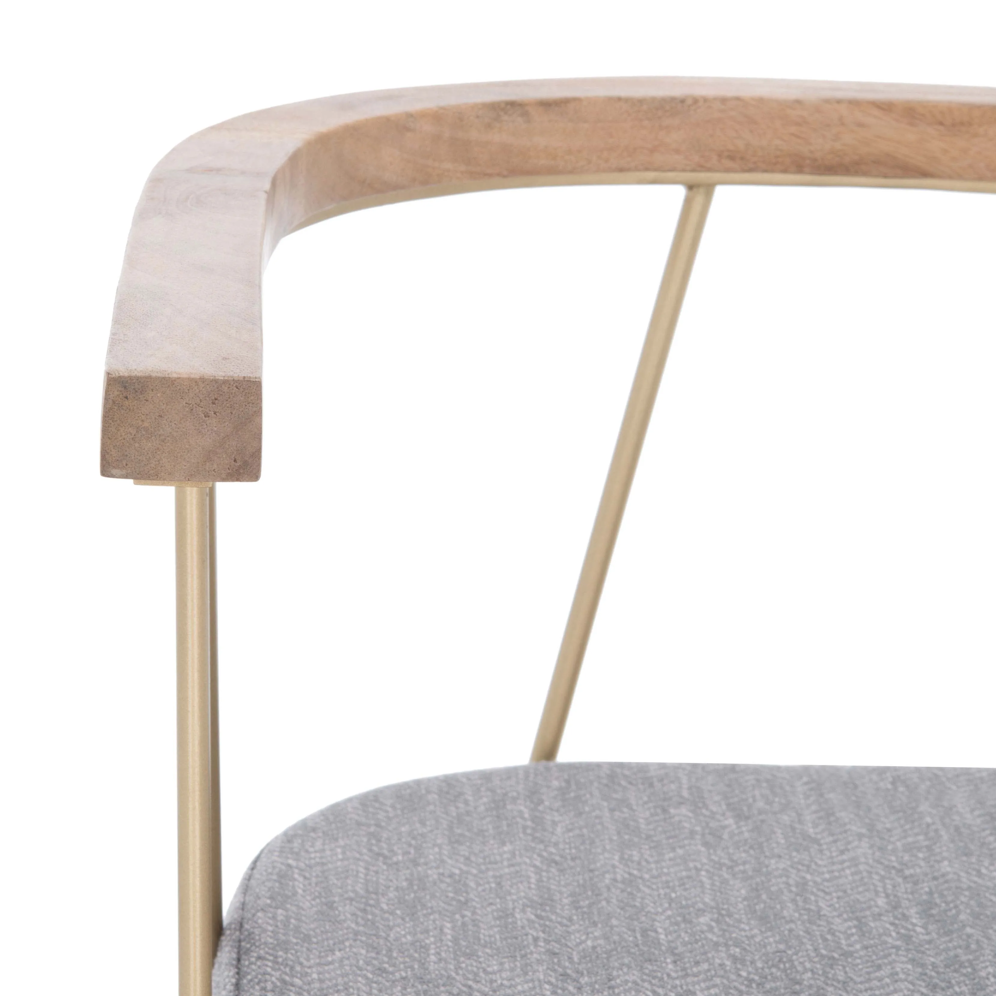 Safavieh Couture Krissy Hairpin Leg Dining Chair (Set of 2), SFV5736