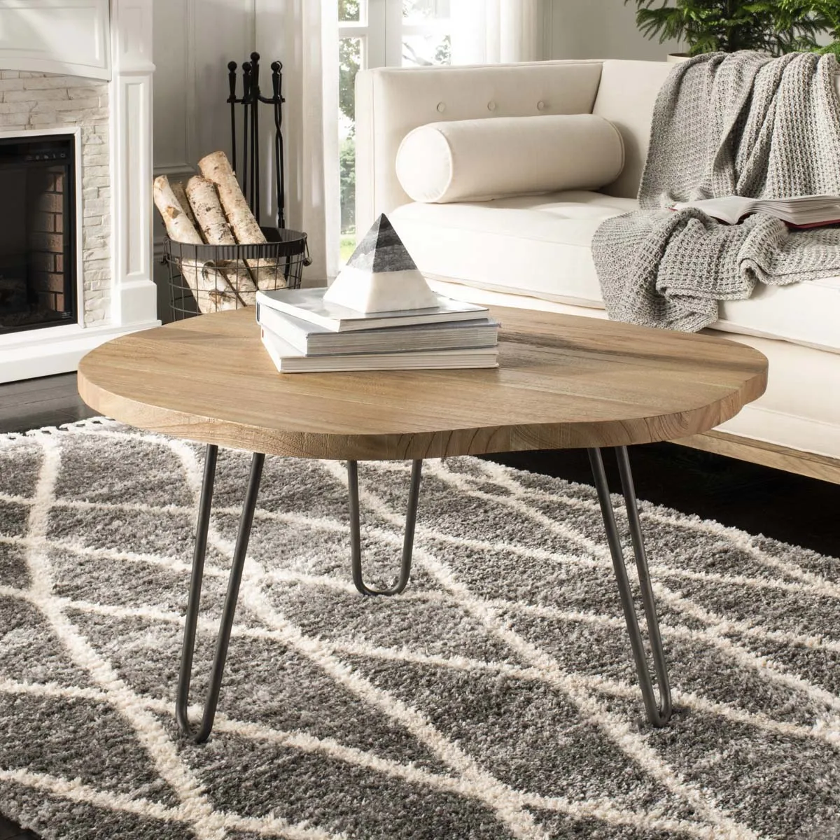 Safavieh Dale Free Edge Coffee Table , COF6501