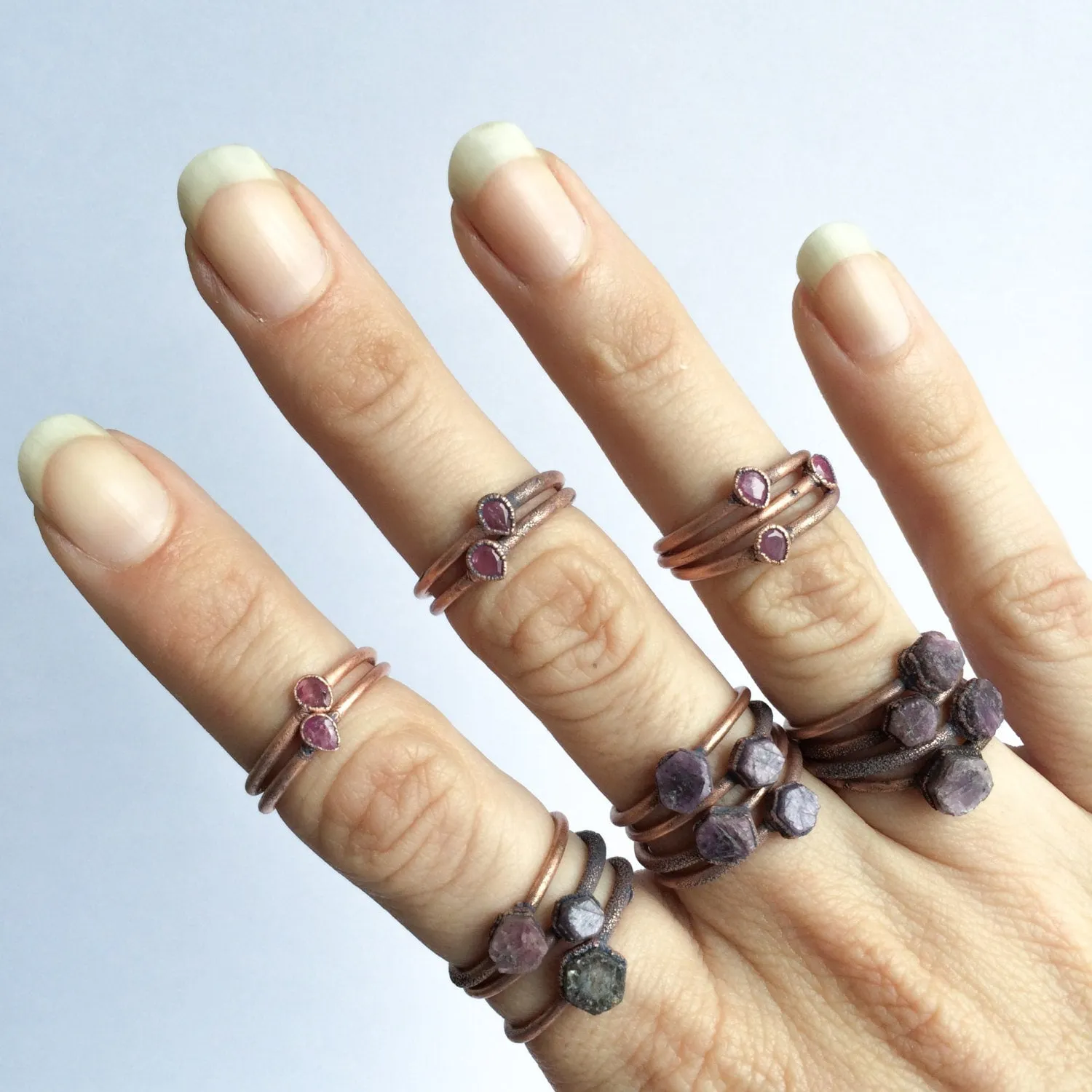 SALE Genuine ruby ring | Untreated ruby jewelry