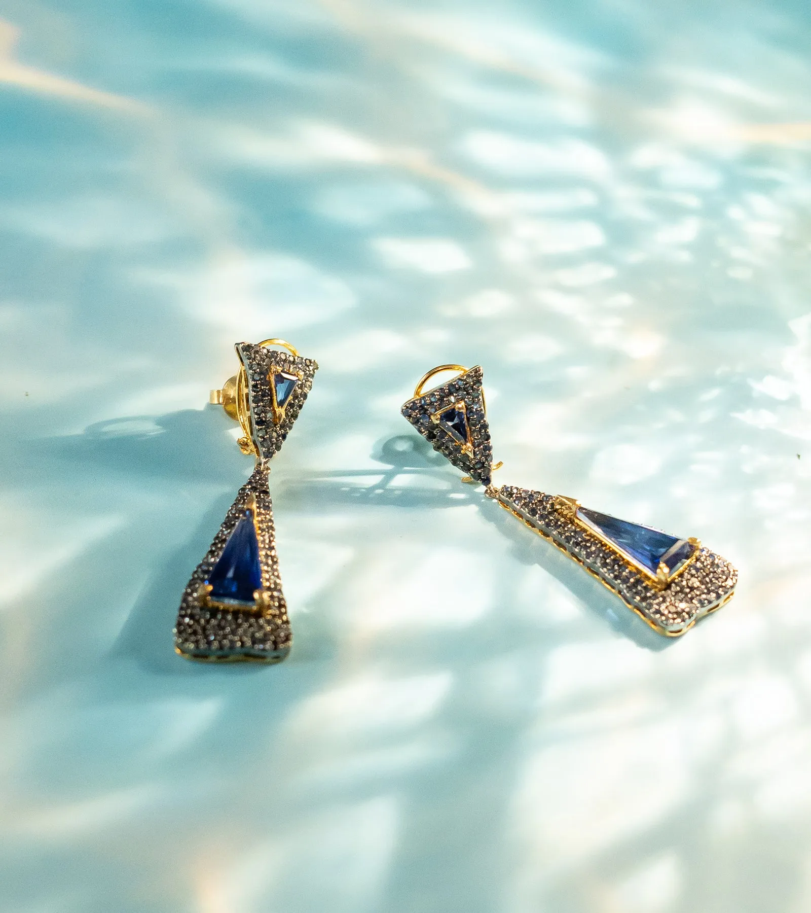 Sapphire Dangler | Earrings