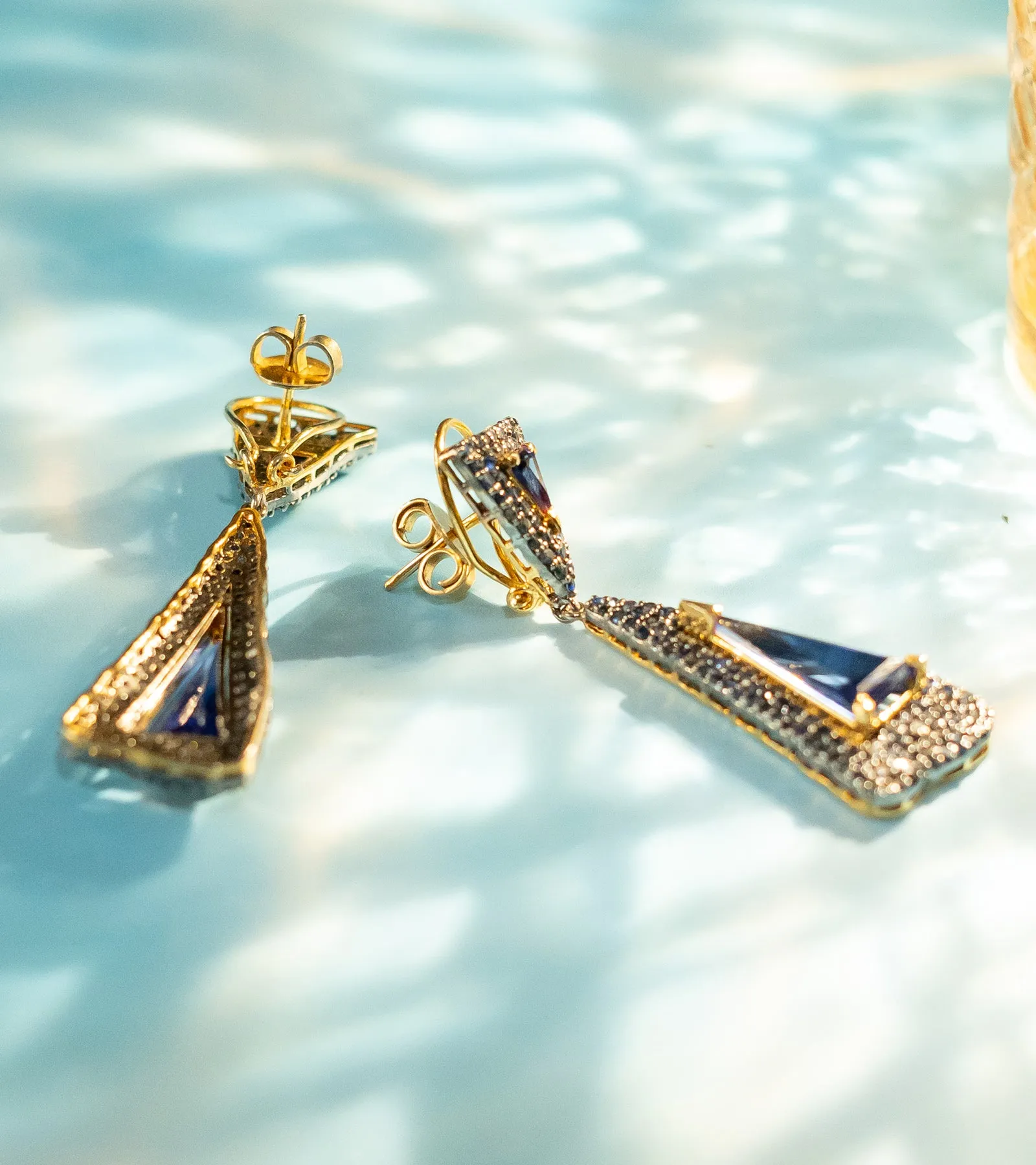 Sapphire Dangler | Earrings