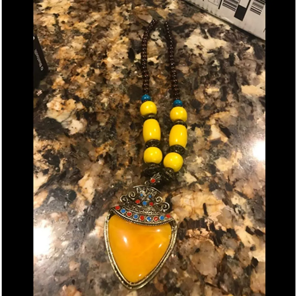 SHAMAN'S POWER BEAD NECKLACE