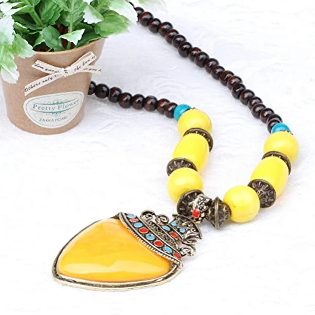 SHAMAN'S POWER BEAD NECKLACE