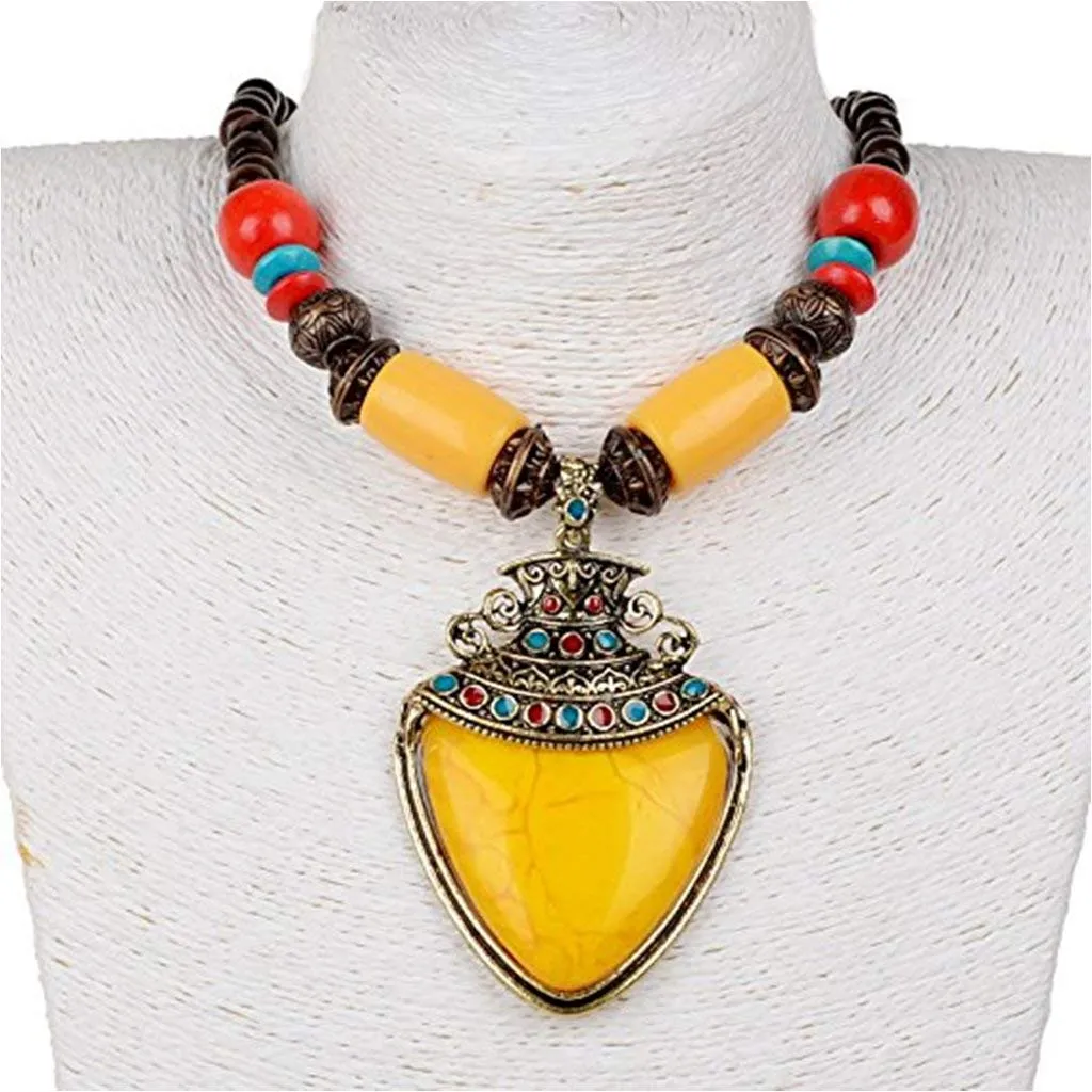 SHAMAN'S POWER BEAD NECKLACE