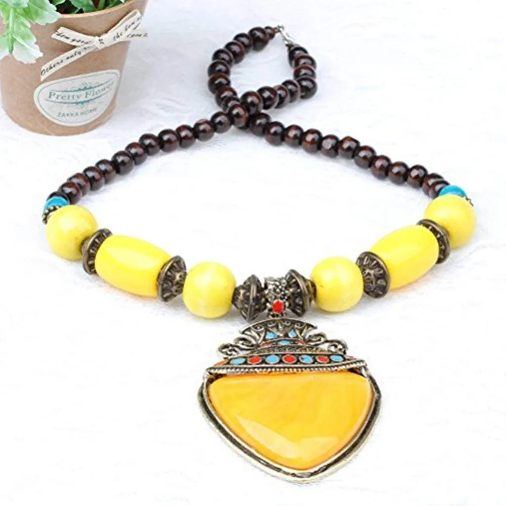 SHAMAN'S POWER BEAD NECKLACE
