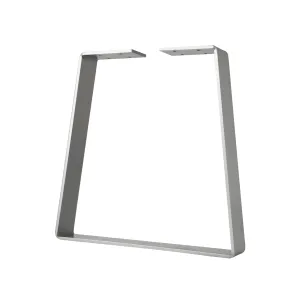 Standard Duty Bell-Shape Flat Bar Table Leg & Bench Base (Sold Separately) - Raw Steel