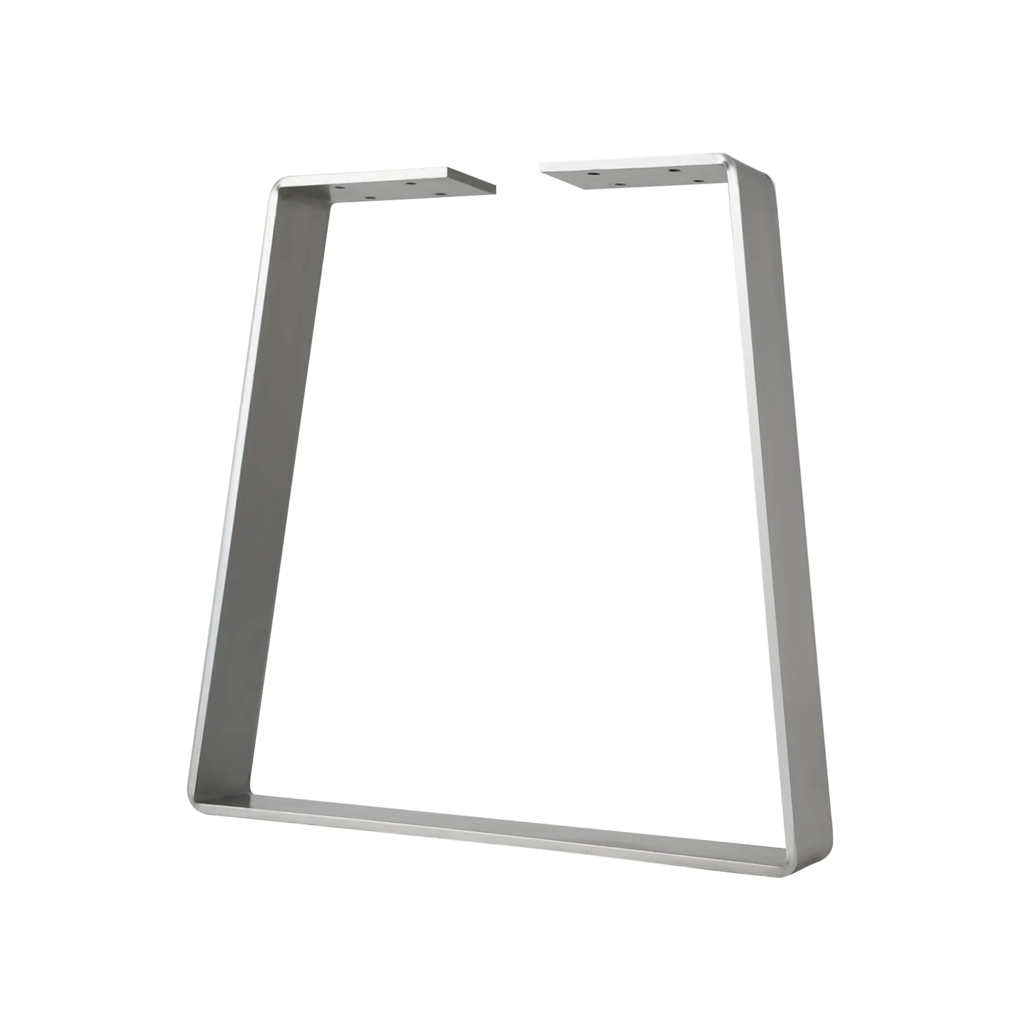 Standard Duty Bell-Shape Flat Bar Table Leg & Bench Base (Sold Separately) - Raw Steel