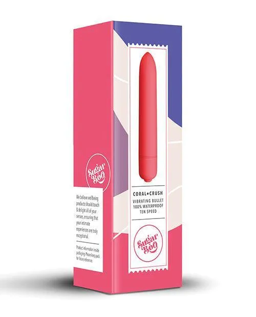 Sugarboo Coral Crush Vibrating Bullet - Coral