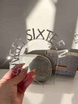 Sweet Sixteen Birthday Headband