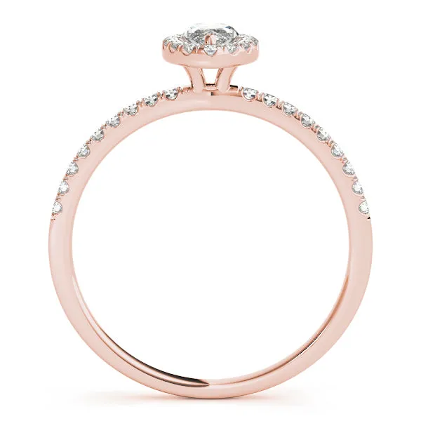 Tiara Diamond Engagement Ring Setting