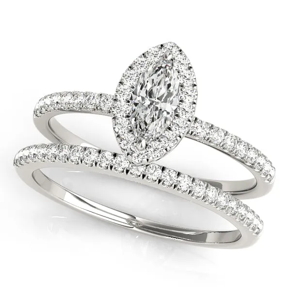 Tiara Diamond Engagement Ring Setting