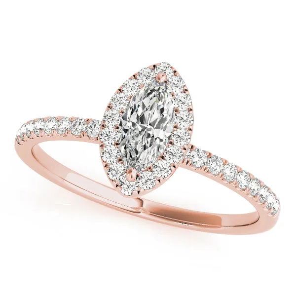Tiara Diamond Engagement Ring Setting