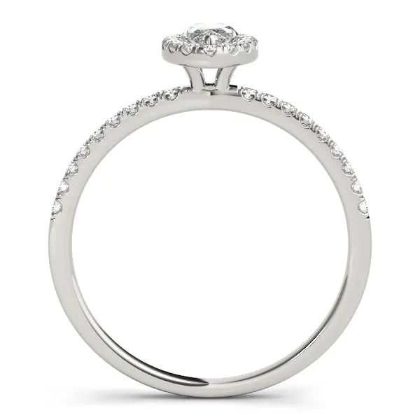Tiara Diamond Engagement Ring Setting