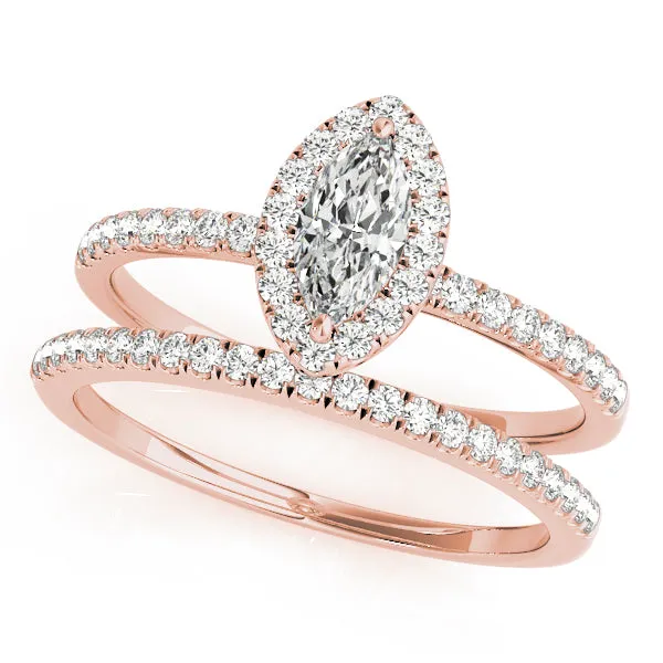 Tiara Diamond Engagement Ring Setting