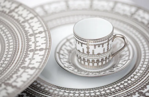 Tiara Platinum Bread And Butter Plate