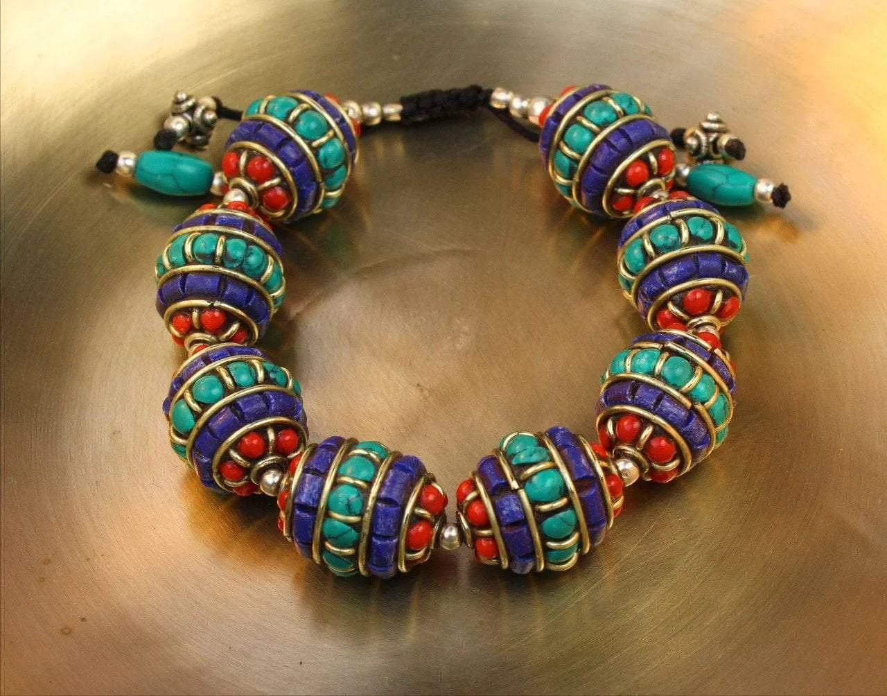 Tibetan Solace Beaded Bracelet