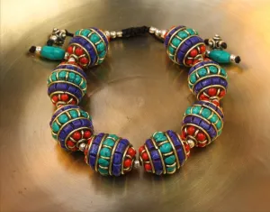 Tibetan Solace Beaded Bracelet