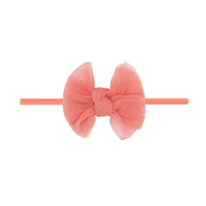 TULLE BABY FAB® SKINNY: pleated coral