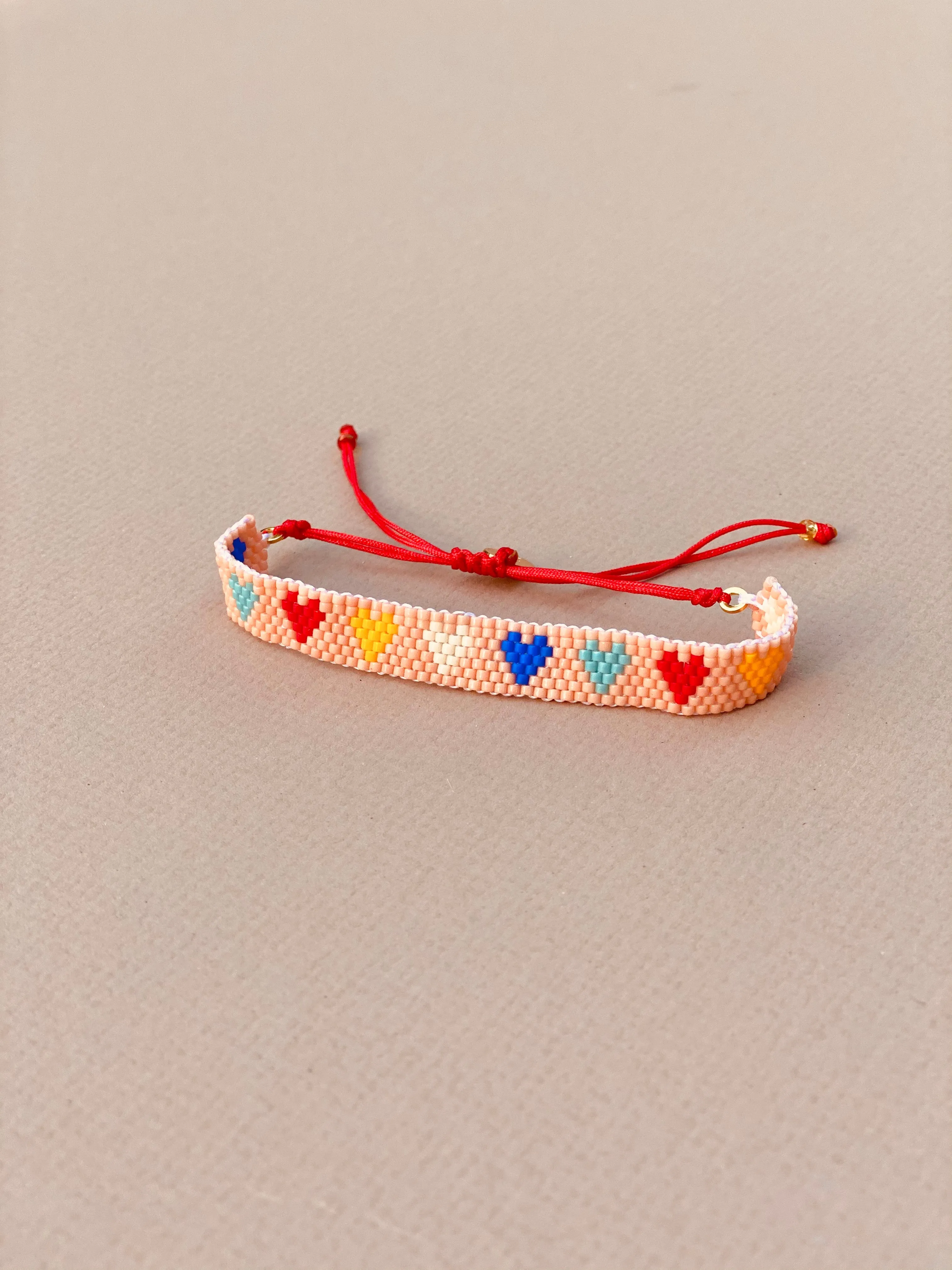 Valentine's Bracelet Coral