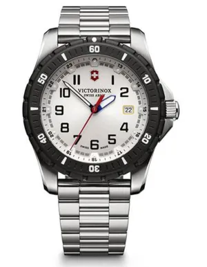 Victorinox Swiss Army Mens Maverick Sport - White Dial - Bracelet
