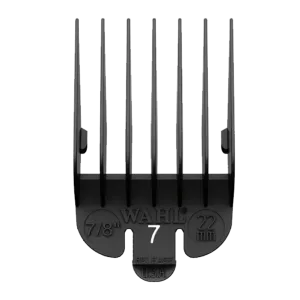 Wahl Black Plastic Tab Clipper Comb 22mm/#7 WA3145