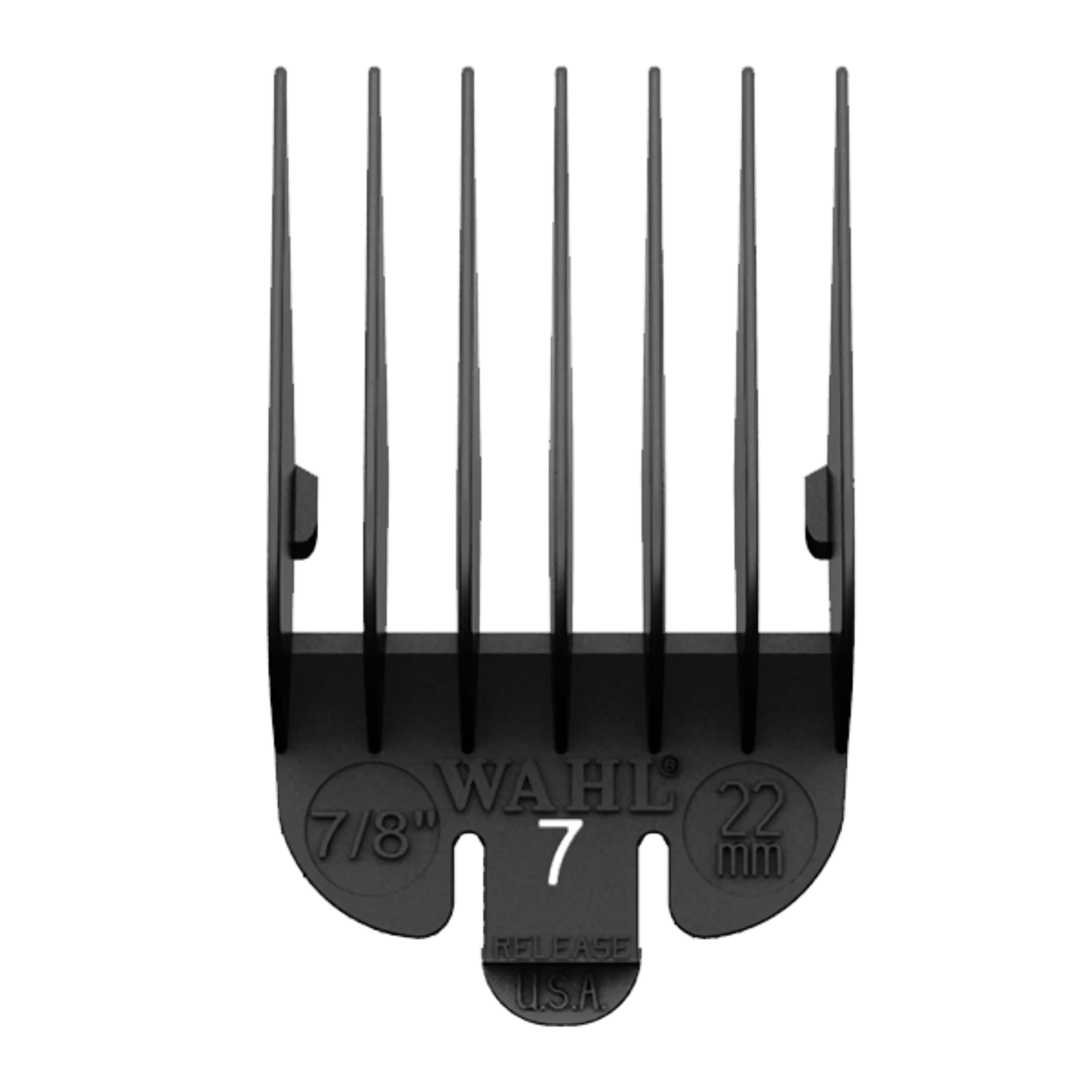 Wahl Black Plastic Tab Clipper Comb 22mm/#7 WA3145
