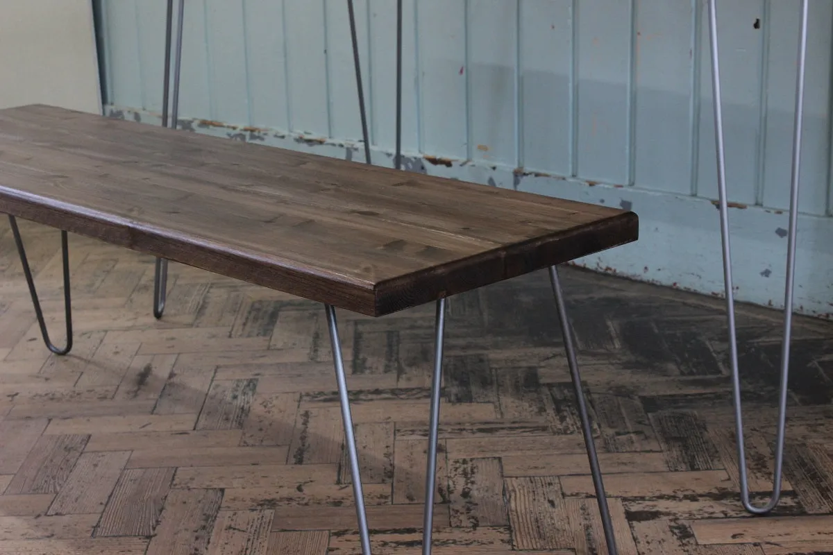 Wooden Sitting Bench, Industrial Sitting Bench - Dining Room Accessories