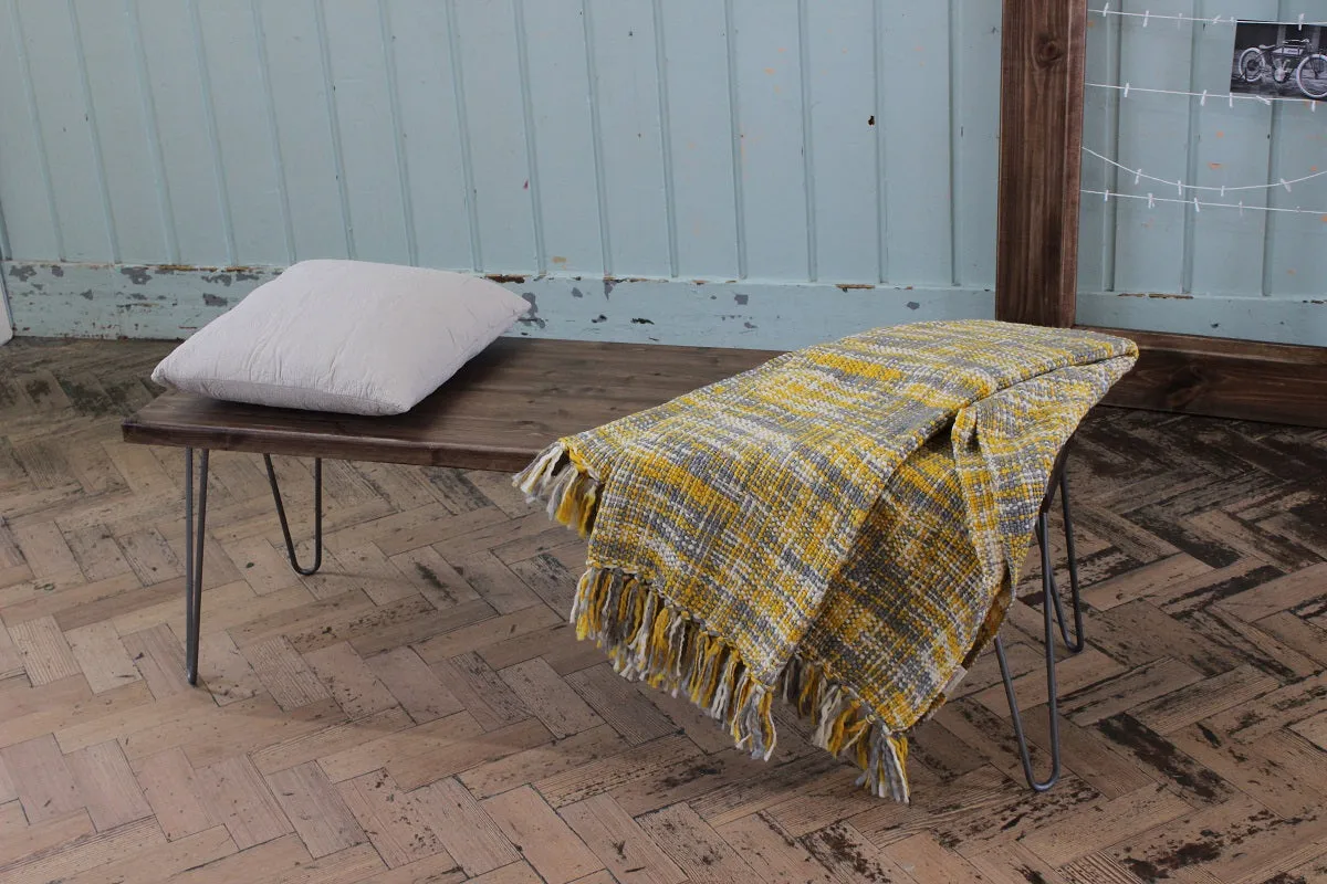 Wooden Sitting Bench, Industrial Sitting Bench - Dining Room Accessories