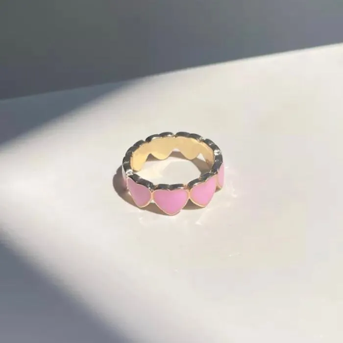 Y2K Heart Ring
