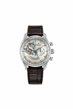 zenith chronometer open power reserve men's watch ref. 03.2080.4021/01.c494